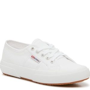 Superga White Canvas Sneakers